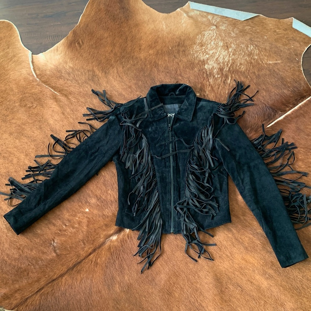 Nasty Gal - Fringe Suede Jacket